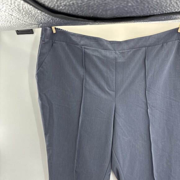 Nine West Womens Pants 3XL Crop Relaxed Mid Rise Pull On Stretch Dress Slacks - Picture 3 of 8